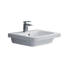Essential Ivy Pedestal Basin 500mm With 1 Tap Hole
