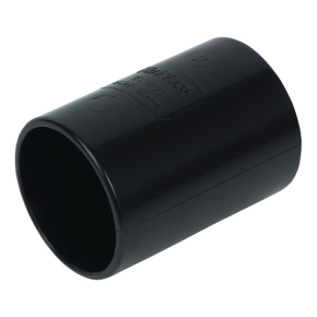 FloPlast WS07 ABS Straight Coupling 32mm Black