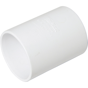 FloPlast WS08 ABS Straight Coupling 40mm White