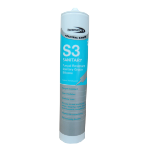 S3 Plumbers Sanitary Silicon (Clear) 280ml