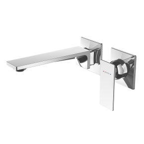 Surface Wall Mounted Mixer with Spout