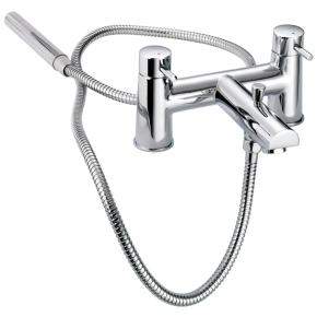 Ebro H Pattern Bath Shower Mixer Inc Kit